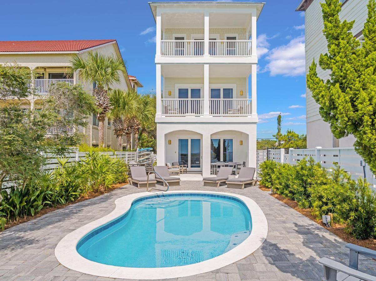 Shellstone Cottage - Beach Front Seacrest Home With Private Pool And 5 Bedrooms Home Inlet Beach Eksteriør bilde