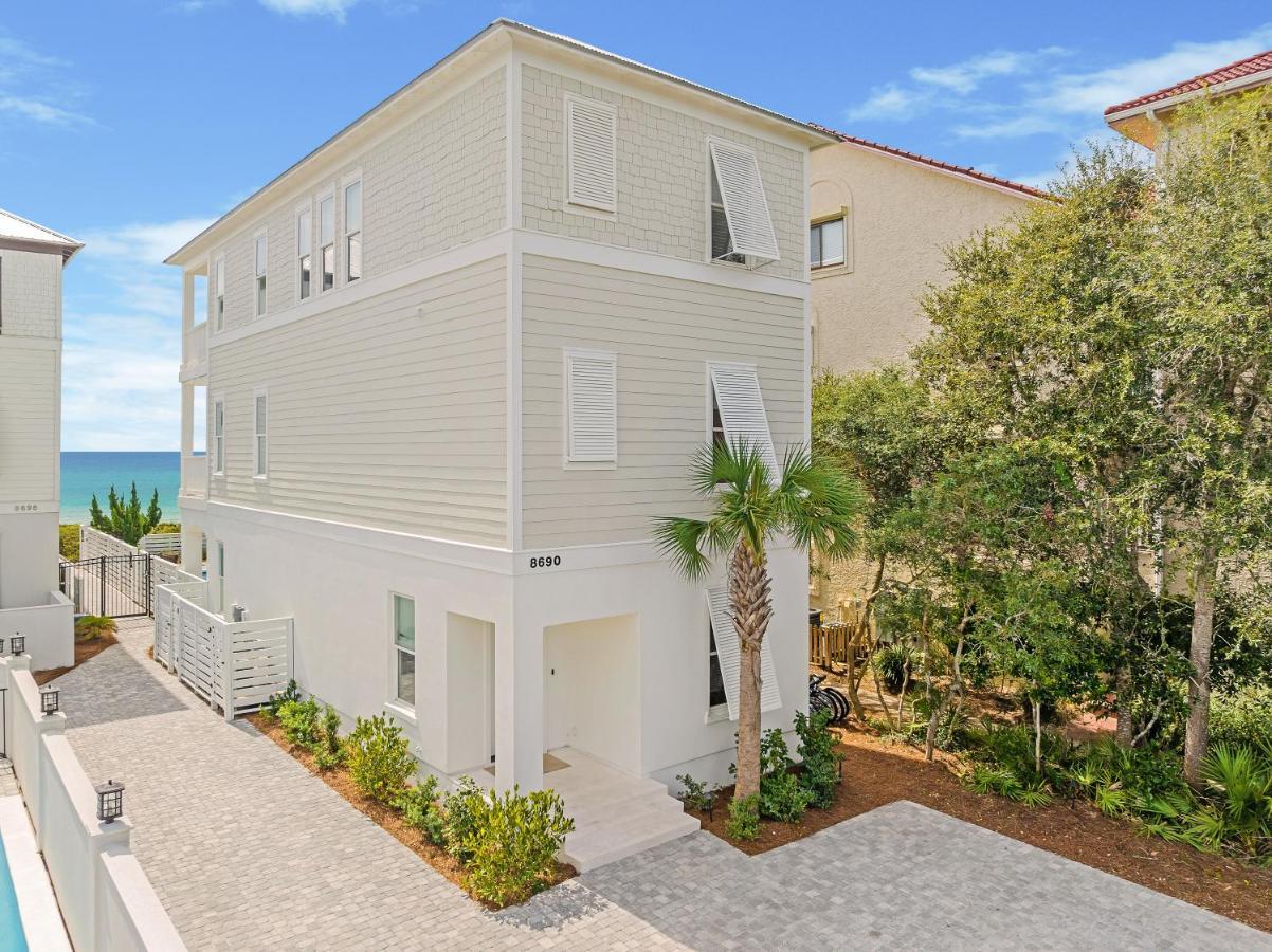Shellstone Cottage - Beach Front Seacrest Home With Private Pool And 5 Bedrooms Home Inlet Beach Eksteriør bilde